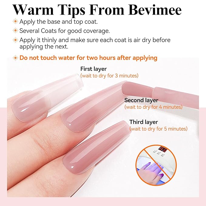 Quick Dry Nail Polish Air Fast Drying, Sheer Nude Regular Color Nail Polish Holographic High Coverage Nail Lacquer Water Based Natural Nail Art Valentine's Day Gift No Required UV LED, 12ML