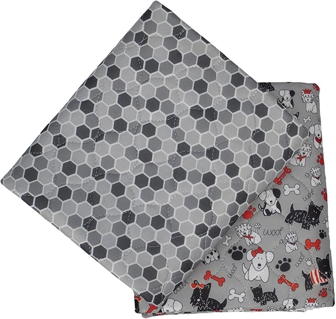 Caldwell's Pet Supply Co. 24x36 Potty Pads, Medium, Set of 2 | Washable, Reusable, Waterproof, For Dogs, Puppy Potty Mat