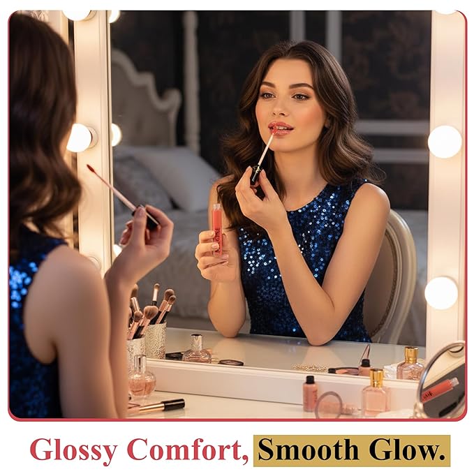 Matte Lipstick & Lip Liner Set for Women – Boujee Shade – Long-Lasting Waterproof 2-in-1 Lip Kit – Smudge-Proof Liquid Lipstick with Precision Liner, Enriched with Vitamin E & Shea Butter