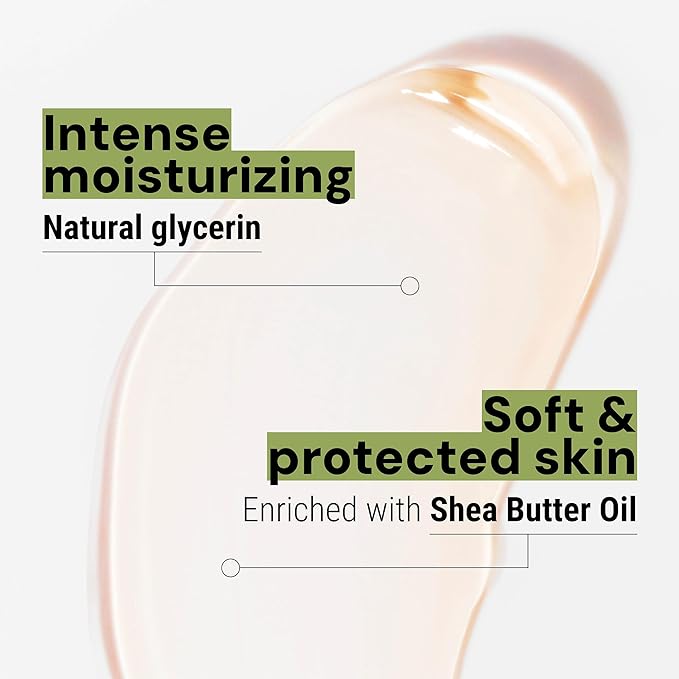 Panier des Sens - Verbena Moisturizing Body Wash for Women & Men - Gentle Shower Gel with 96% Natural Ingredients for Normal & Sensitive Skin - Body Care Made in France, SLS Free, Vegan - 6.8 Fl Oz