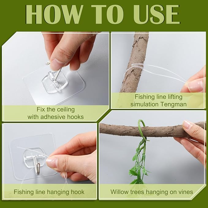 Jungle Theme Decoration Set, 34.5 ft Artificial Hanging Willow Vines Greenery for Classroom, Woodland Forest Rainforest Safari Party, Enchanted Indoor Outdoor Home Garden Wall DIY Decor