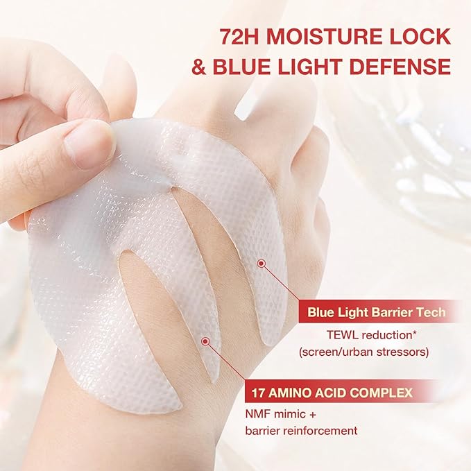 GONIM Under Eye Patches 360° Fit, Eye Mask with Collagen Peptide,Salmon DNA PDRN, Caffeine,Retinol & Niacinamide, PDRN Eye Patches for Puffy Eyes and Dark Circles, Gifts for Women, Hydrating 4 pairsx3