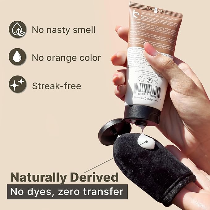 USA Made with Natural & Organic Ingredients Face Tanner - Face Self Tanning Lotion, Non Toxic Self Tanner for Face, Gradual Tan Lotion, Sunless Moisturizer for Fake Tan for Women & Men