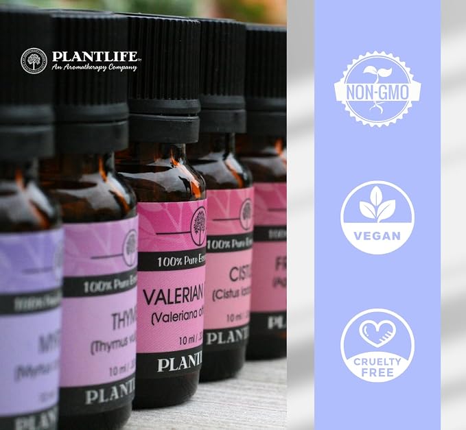 Plantlife Patchouli Aromatherapy Essential Oil - Straight from The Plant 100% Pure Therapeutic Grade - No Additives or Fillers - 30 ml