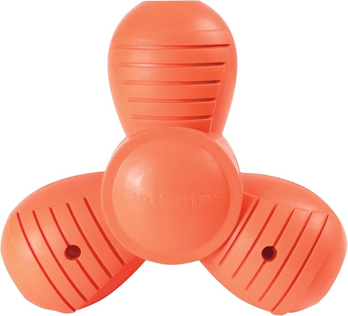 PetSafe Sportsmen Squeak 'N' Treat Troog Dog Chew Toy - Interactive Pet Puzzle for Boredom or Separation Anxiety - Use with Treats - Large