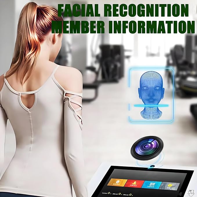 Body Analyzer with Printer, Body Fat Composition Analyzer, Smart Digital BMI Full Body Fat Scale for Gym, Clinic, Home Use, Large Display Accurate