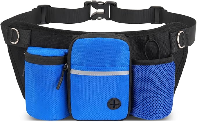 Dog Treat Pouch for Training, Blue