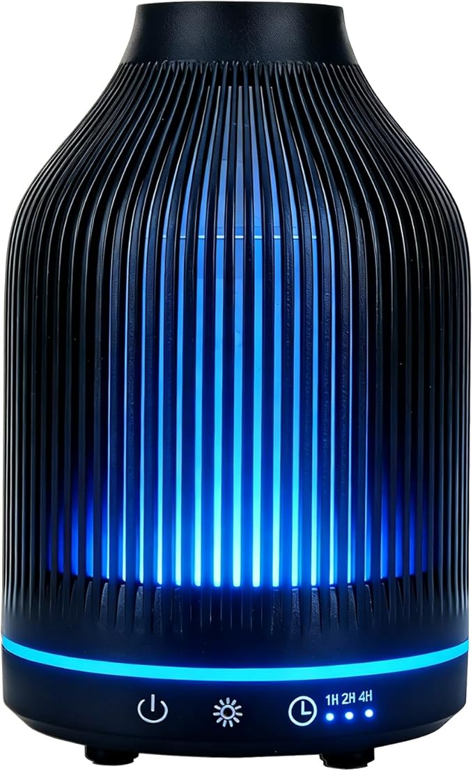 Diffuserlove USB Plug-in 150ML Essential Oil Diffuser Humidifier with Timer & 7 Color Night Light, Aromatherapy Diffuser for Bedroom Office Home Decor
