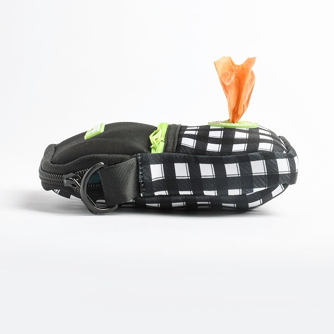 Neoprene Dog Treat Pouch – Compact Shoulder Bag with Food Storage, Waste Bag Dispenser, Durable, Lightweight, Easy Access, Adjustable Strap, Ideal for Walks & Training Sessions