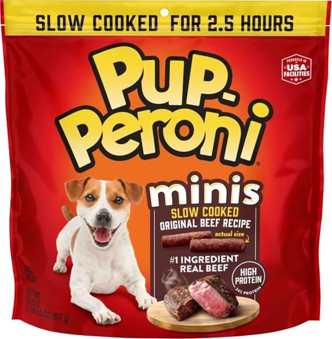 Pup-Peroni Minis Original Beef Recipe Dog Treats, 22.5 Oz. Bag