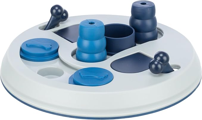 TRIXIE Dog Activity Hide N' Slide, Level 2, Strategy Game, Dog Puzzle, Treat Dispenser
