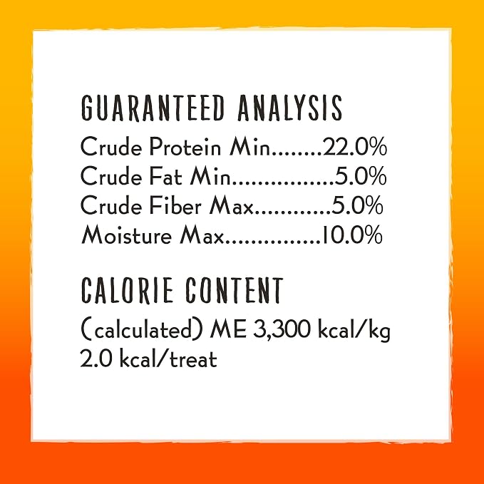Charlee Bear Crunch Grain Free Dog Treats, Chicken,Pumpkin and Apple, 8 Ounce Resealable Bag,Low Calorie Training Treats for Dogs,Limited Ingredient,Healthy,Crunchy Dog Snacks, Made in USA (Pack of 2)