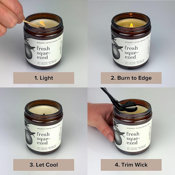 Broken Top - Honey Horchata | 9 oz. Rice, Vanilla & Cinnamon. Pure Soy Wax Candle. 50-Hour Burn Time. Natural Cotton Wick, Vegan, No Parabens, No Phthalates