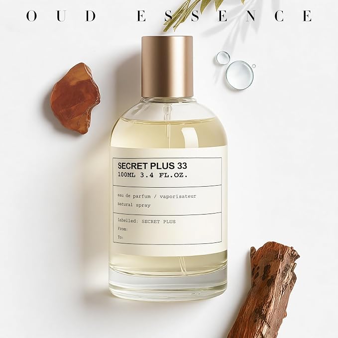 AFLUXE SECRET PLUS 33 Eau de Parfum for Men - 100ml - Long Lasting Cologne Spray, Gift of Power