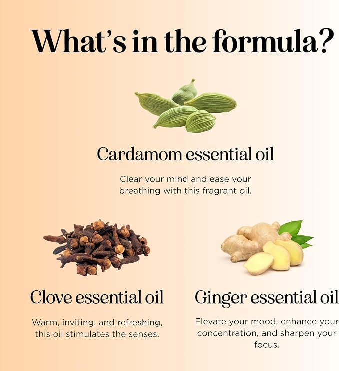 Pumpkin Spice Essential Oil Blend - Warm & Cozy Pumpkin Spice Oil for Diffuser Candles Soaps & DIYs with Real Nutmeg Cinnamon Clove & Ginger Extracts - Fall Scented Aromatherapy Blend (1 Fl Oz)