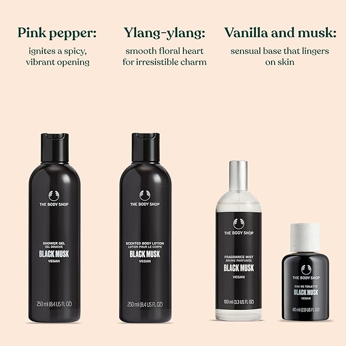 The Body Shop AYR24 Black Musk Gift Box