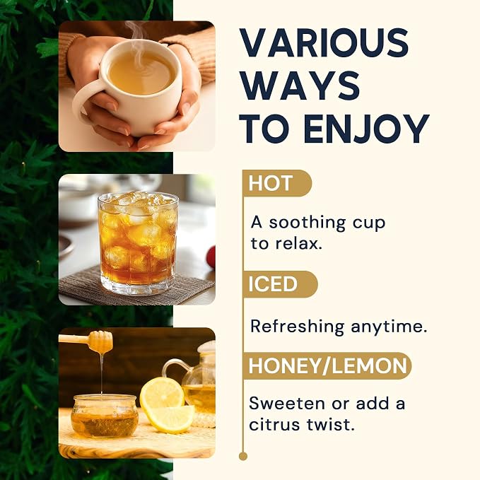 Ginger Root Herbal Tea - Caffeine Free, 50 Tea Bags