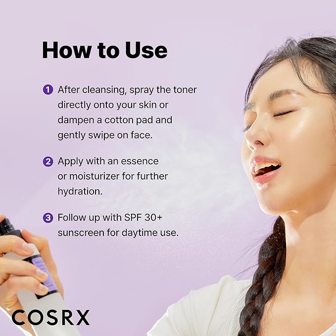 COSRX AHA/BHA Treatment Toner 5.07 fl.oz/ 150ml, Facial Exfoliating Spray for Whiteheads, Pores, & Uneven Skin, Korean Toner, Not Tested on Animals, Korean Skin Care