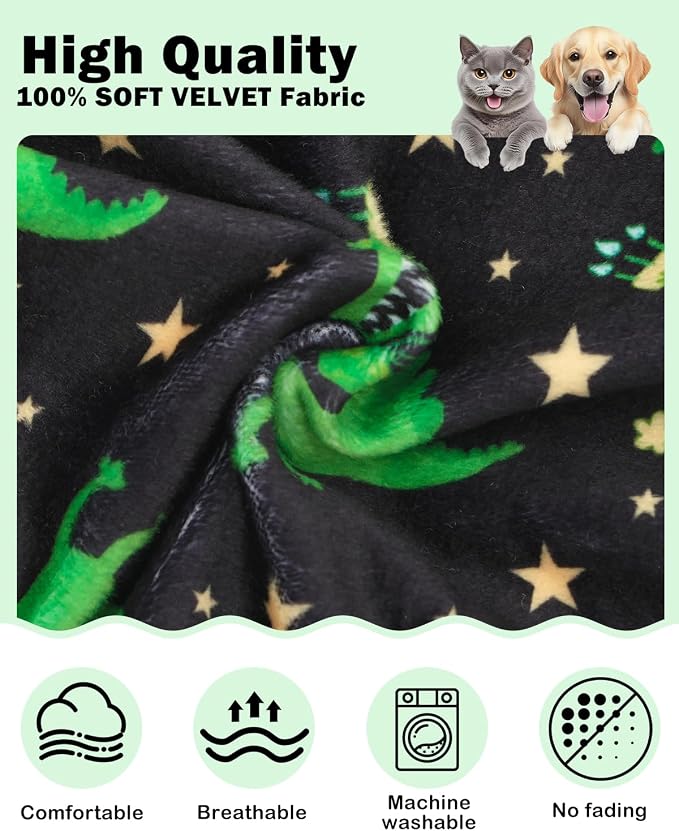 CuteBone Dinosaur Costume Dog Shirt, Stretchy Velvet T-Shirt Clothes for Small Dogs, Soft & Breathable Pet Tee Outfit Cat Apparel for Daily Wear, Cozy Pullover Design Puppy Fashion COSBX08L