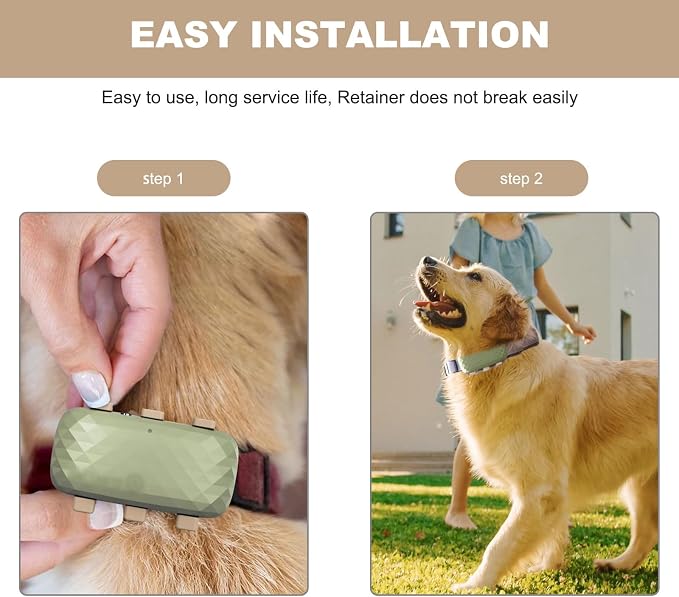 Rubber Attachment Clips for Trac - tive GPS Dog XL Tracker Pet Location Trackers for Dogs Replacement Holder Collar Clip