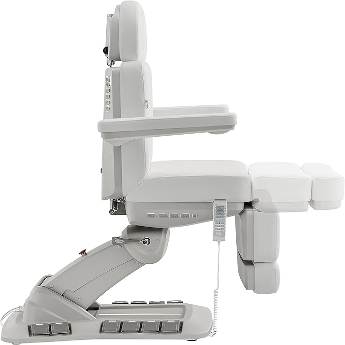 Beauty Spa Medical Treatment Chair 4 Motor Electrical Facial Medical Spa Tables with Rotating Seat AURORA