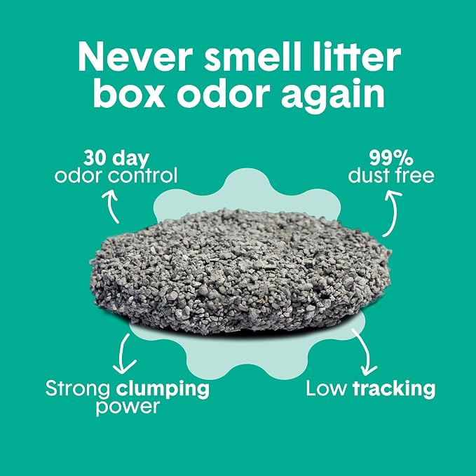 Boxie Premium Scented Clumping Cat Litter 30+ Day Odor Control 16 lb