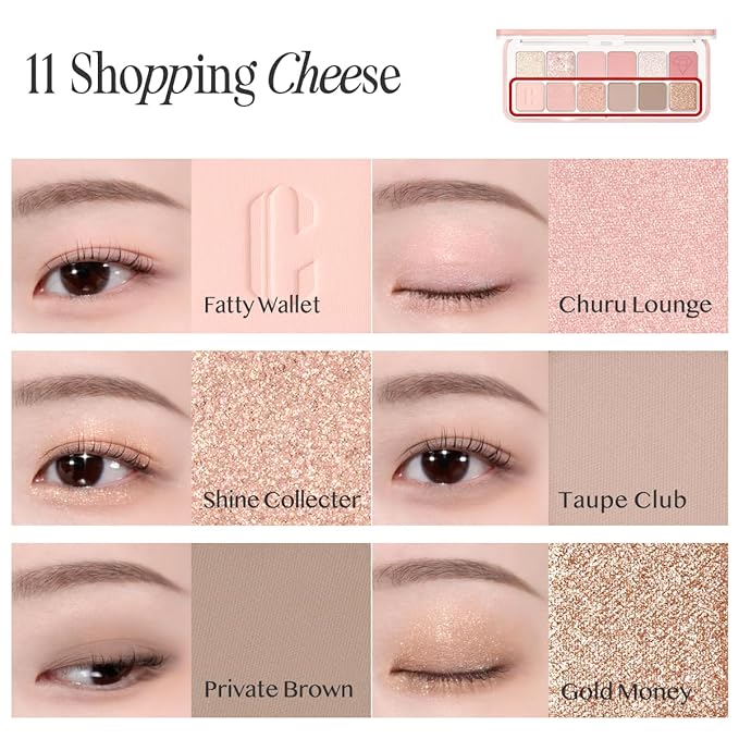 CLIO PRO EYE PALETTE AIR (11 SHOPPING CHEESE)