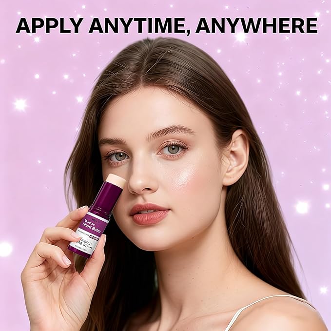Her+ Calcium Multi Balm Stick, Her+ Nutrition Volume Calcium Balm, Firming & Moisturizing, Korean Collagen Skincare, Anti-Wrinkle, Hydrating, Lifting Cream for Eyes, Face & Neck