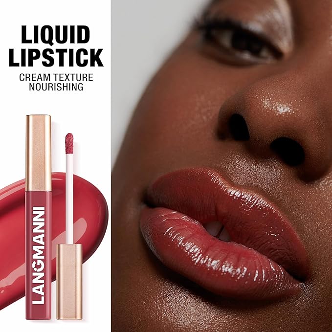 Jolilab 4 Colors Cream Texture Lip Gloss Set - Highly Pigmented,Hydrating, Moisturizing Makeup for Women（#3+7+9+12
