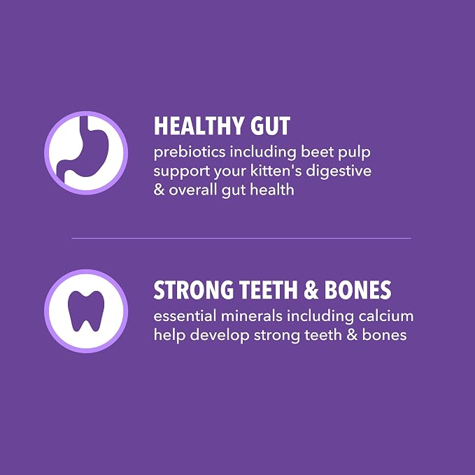 IAMS Proactive Health Healthy Kitten Dry Cat Food, Chicken, 16 lb | Veterinarian-recommended, real chicken #1 ingredient, Omega-3 DHA & taurine, supports digestion, skin health, immune system