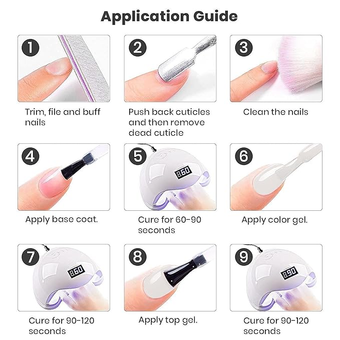 RARJSM Nude Gel Polish for French Manicure,Sheer Jelly Pink Gel Nail Polish Set of 6 Transparent Colors Clear Light Brown Pure White Neutral Nail Varnish LED UV Curing Requires 7.5ml for Home Salon
