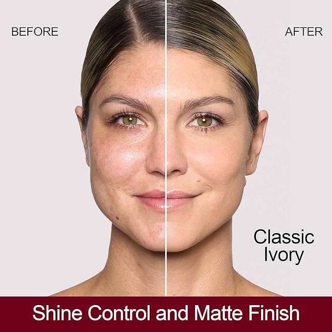 FV Matte Waterproof Foundation-Longwear Transfer-Proof, with Medium to Full Coverage, Oil-control & Lightweight, Liquid Foundation Makeup for Normal/Oily skin, 30g, Classic Ivory