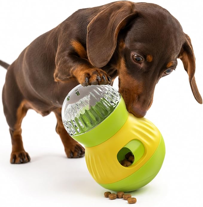 Dog Treat Dispensing Puzzle Toy Puppy Interactive Toys Slow Feeder