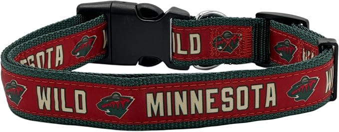 Pets First NHL Collar for Dogs & Cats. Adjustable, Cute, & Stylish! The Ultimate Hockey Fan Collar!
