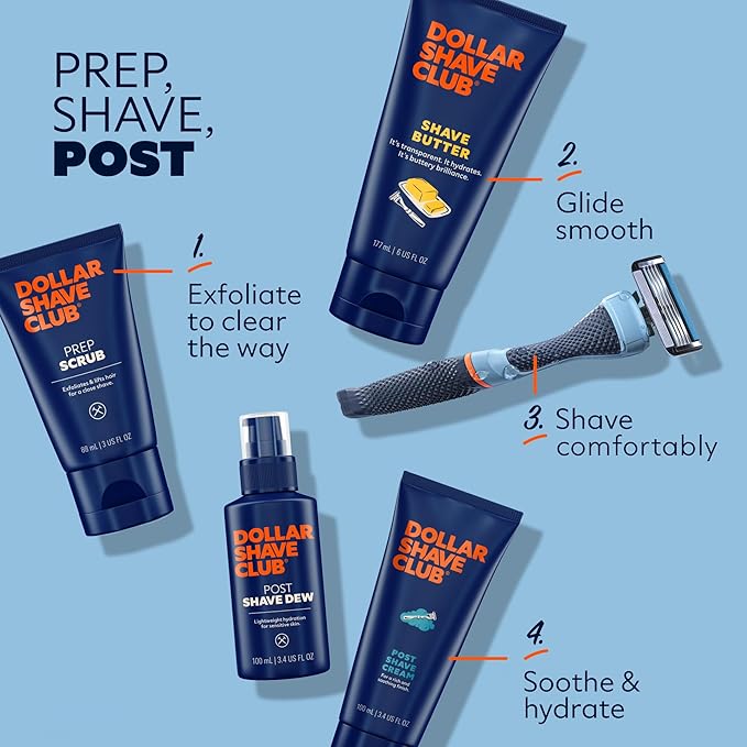 Dollar Shave Club | Post Shave Cream 3.4 ounce (2 Pack) | Hydrating Post Shave Lotion