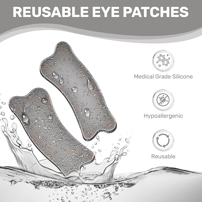 Korean Lash Lift Silicone Reusable Eye Patches Super Sticky Under Eye Patches Lash Lift Cover Eyelash Extension for Salon