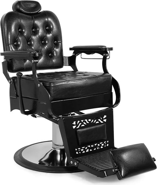 Vintage Barber Chairs Heavy Duty Hydraulic Recline Barber Chair Vintage Salon Chair Tattoo Chair Barber Chair Salon Equipment