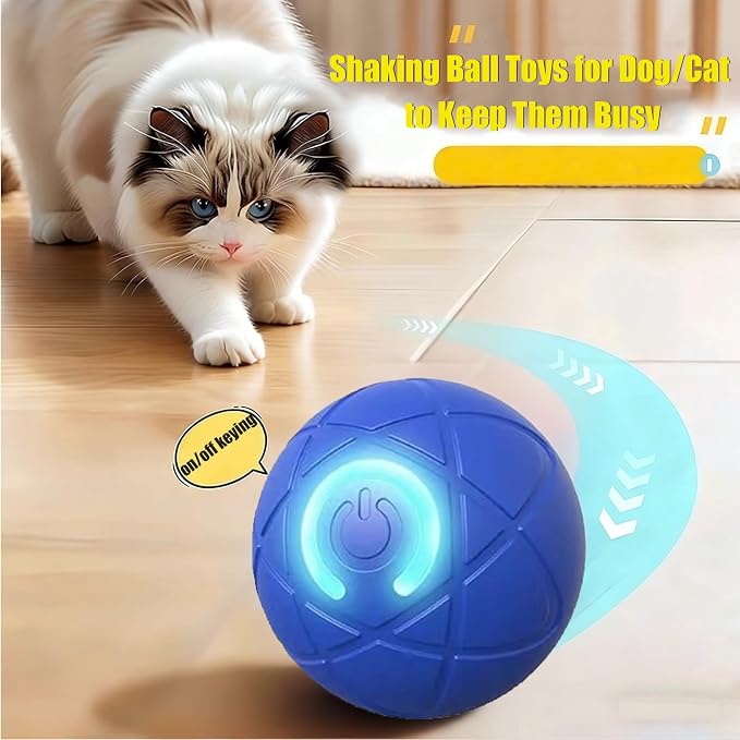 Valentines Day Gifts Dog Balls Interactive Dog Toys 2pc Shaky Ball Toy for Dogs Electric Rolling Pet Toy Dogs ball launcher Dog Chew Toys Rolling Balls for Do gs Smart Jumping Ba ll Training Jolly Toy