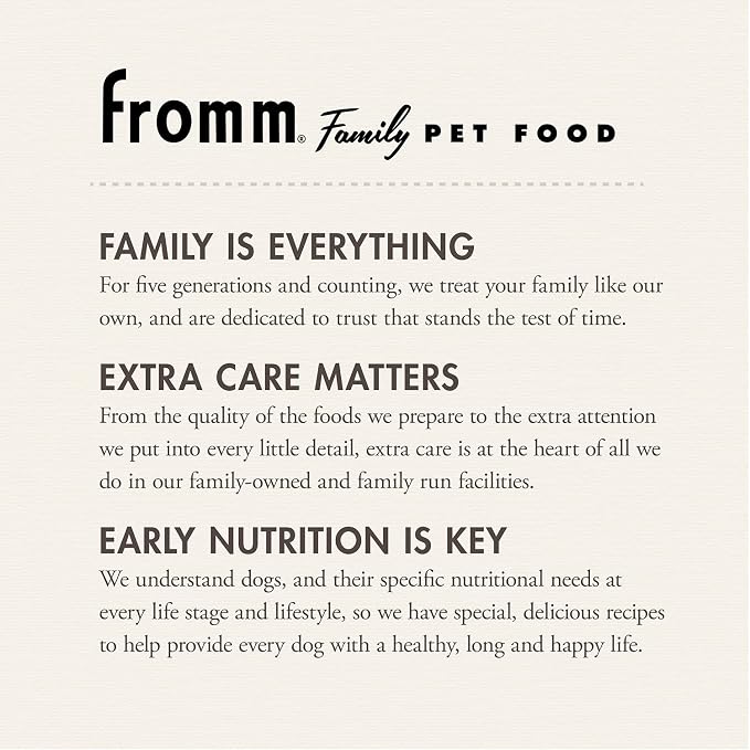 Fromm Large Breed Puppy Gold Premium Dry Dog Food - Dry Puppy Food for Large Breeds - Chicken Recipe - 30 lb
