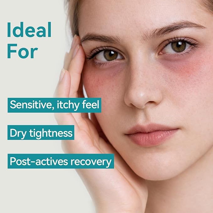 Shield Energy Soothing Under Eye Patches (28 Pairs), Vitamin B3, B5 & Ectoin Hydrogel Eye Mask for All Skin Types, including Sensitive Skin & Redness - Fragrance-Free, Barrier Repair, Deep Hydration