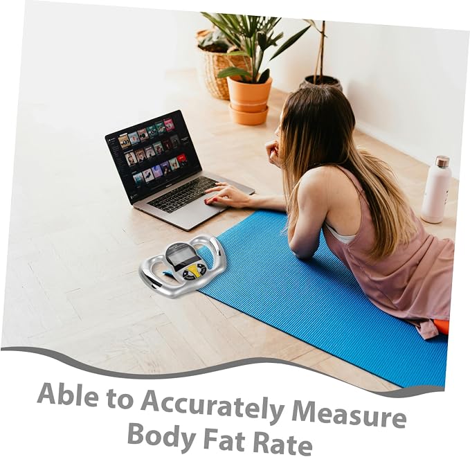 Handheld Fat Measurement Tool Digital BMI Portable Monitor for Precise Analysis with Multifunctional Health Reports