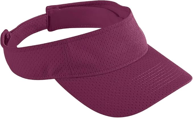 Augusta Sportswear Women's Athletic Mesh Visor - Stylish Sun Hat for Golf, Running, and Outdoor Activities