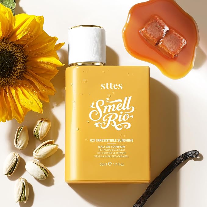 Sttes Smell Rio Perfume for Women | Eau de Parfum | Long-Lasting Fragrance（Irresistible Sunshine 02 50ml）