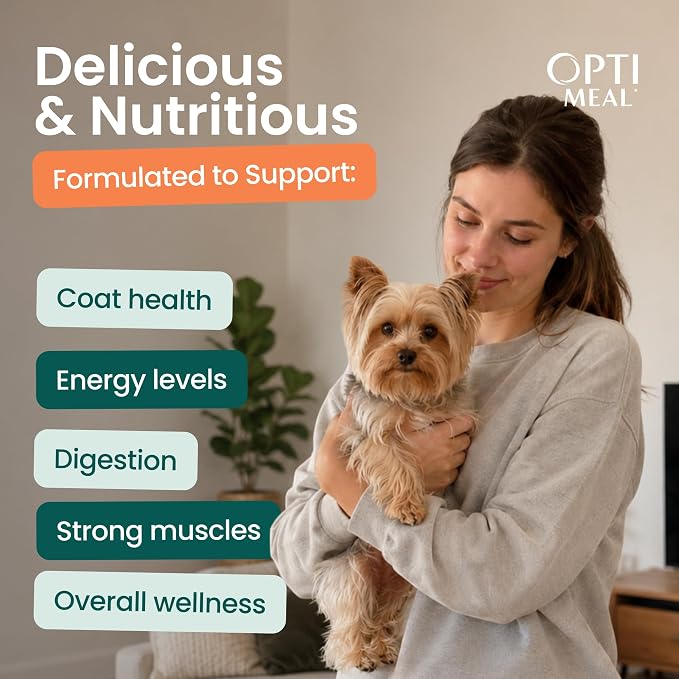 Optimeal Wet Dog Food Small Breed Variety Pack - Grain Free Recipe High Protein Tender Morsels in Aspic Made with Natural Ingredients for Adult Dogs, Premium Nutrition Pouches - 3oz Pouch (Pack of 12)