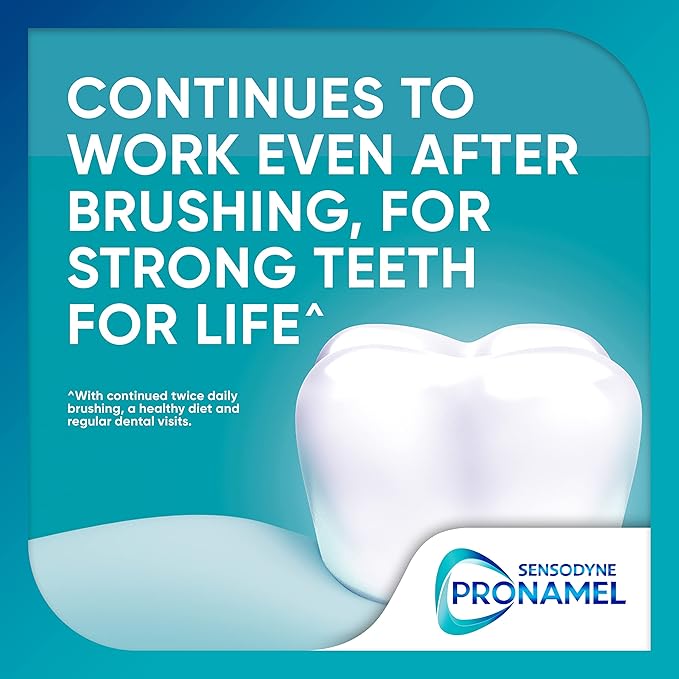 Sensodyne Pronamel Intensive Enamel Repair Toothpaste for Sensitive Teeth and Cavity Protection, Whitening Toothpaste to Strengthen Enamel, Arctic Breeze - 3.4 Ounces x 4