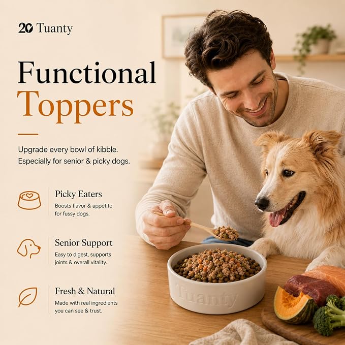Pet Food Maker, Multifunctional Automatic Pet Fresh Food Maker All-in-One Cooker, 20 Min Steaming, Pre-Cut, Blended Natural Meal, 2L Removable Borosilicate Glass Bowl, Safe Easy to Clean