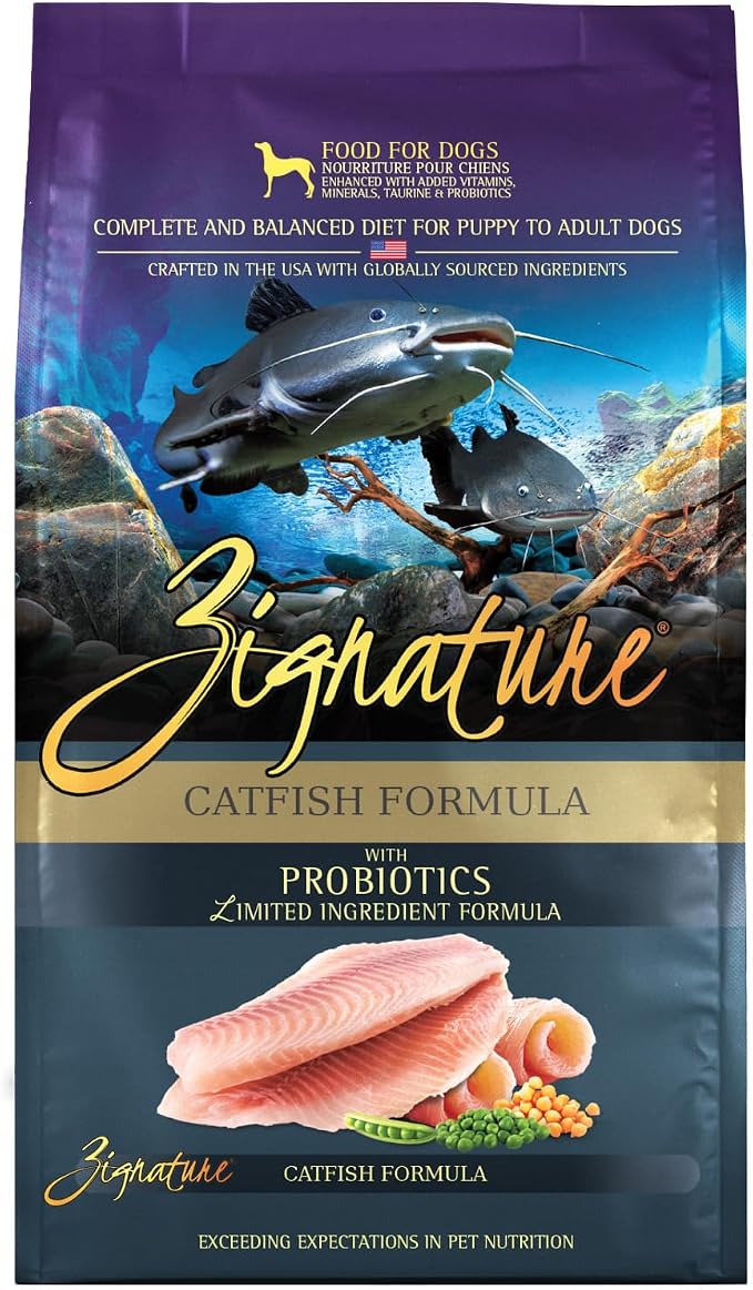 Zignature Catfish Limited Ingredient Formula Formula Dry Dog Food 12.5lb