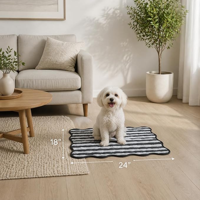 PUPIBOO Washable Pee Pads for Dogs and Cats - Super Absorbent Reusable Puppy Training Pads - 100% Waterproof, Leak-Proof & Non-Slip Whelping Pads for Pet Housebreaking