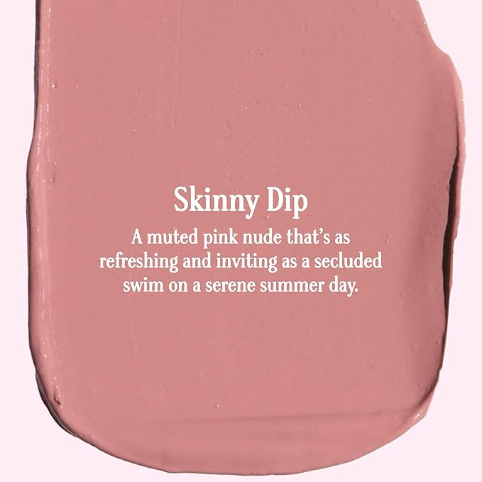 Gerard Cosmetics HydraMatte Liquid Lipstick Skinny Dip, Pink Nude Matte Lipstick, Long Lasting and Non Drying, Super Pigmented Fully Opaque Lip Color