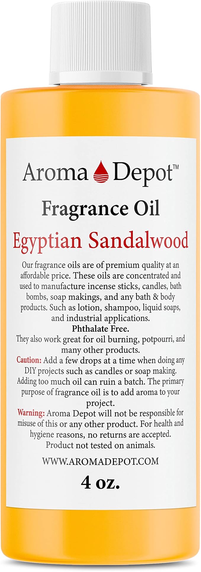 Egyptian Sandalwood 4 oz. Fragrance Oil I Perfume I Skin Oil I Scented Oil. DIY Projects Such as Candles, Bath Bombs, Body Butters, Creams & Lotions. Few Drops in The Diffuser, Burners, or Warmers.